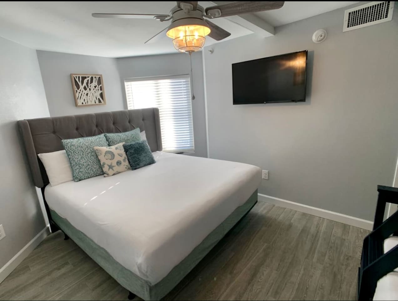2nd bedroom with King Bed too. 