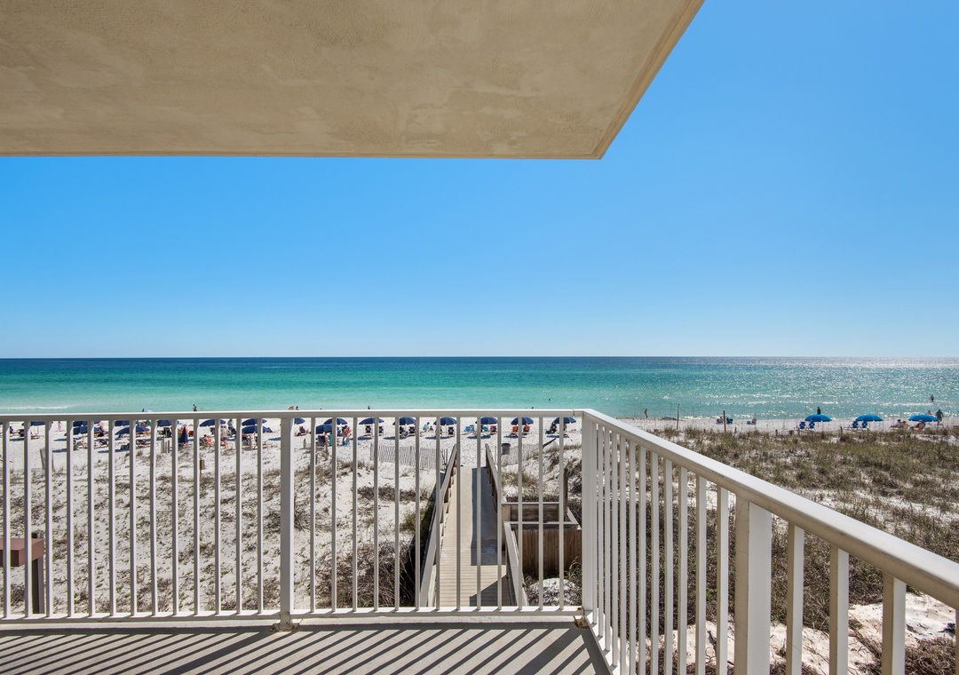 Boardwalk to beach