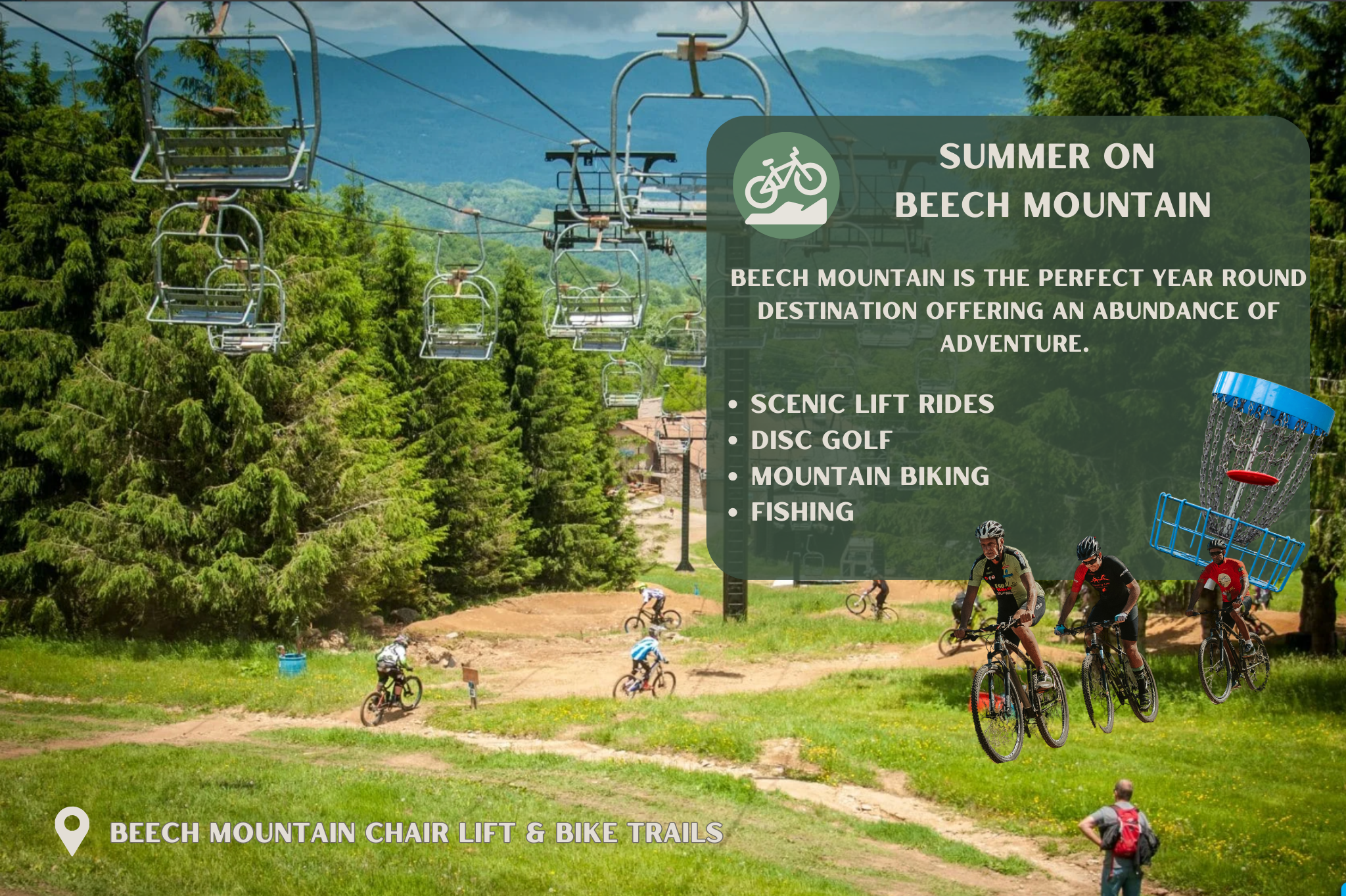 Experience the thrill and beauty of Beech Mountain, where every season brings new opportunities for excitement and exploration.