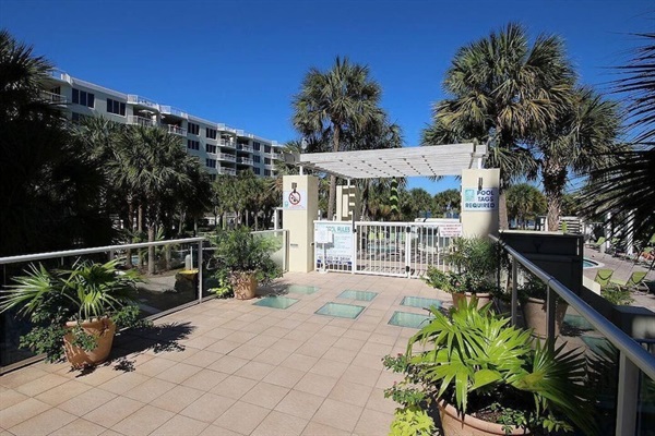 Pool, Hot tub and lazy river entrance