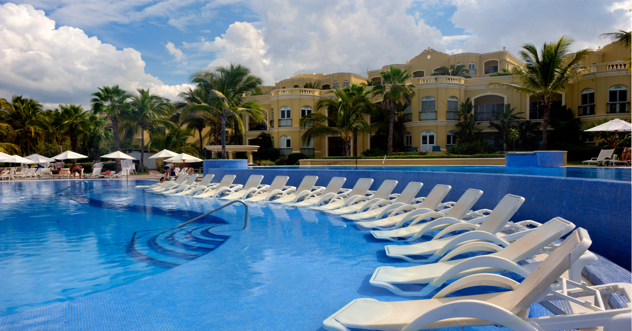 Pool and Beach at Pueblo Bonito Emerald Bay, Vacation Travel Exclusives