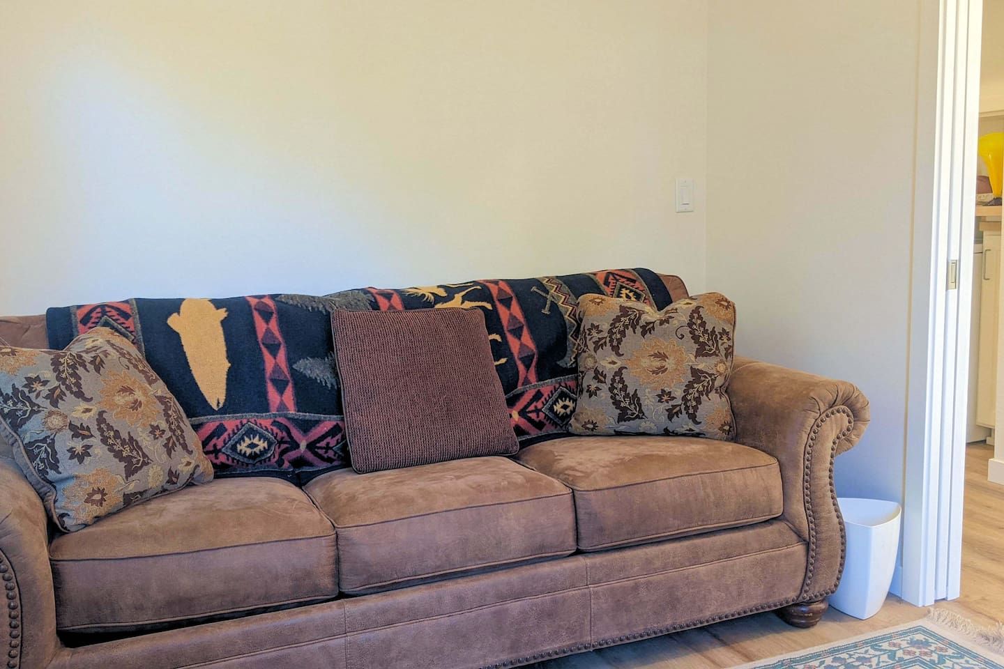 sofa sleeper in office