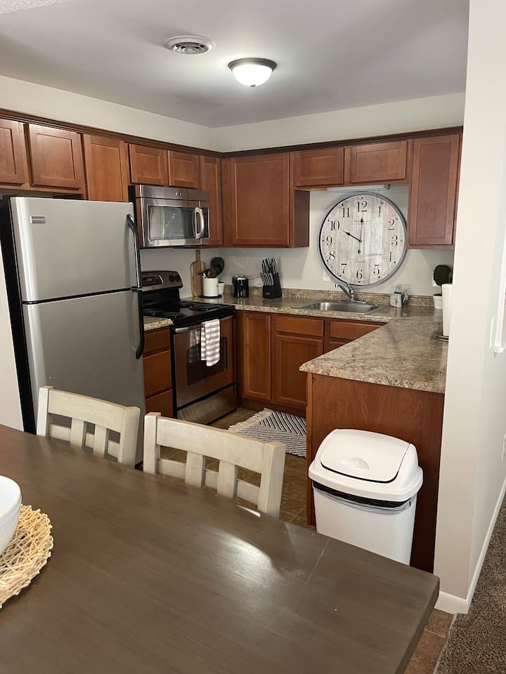 Fully equipped kitchen