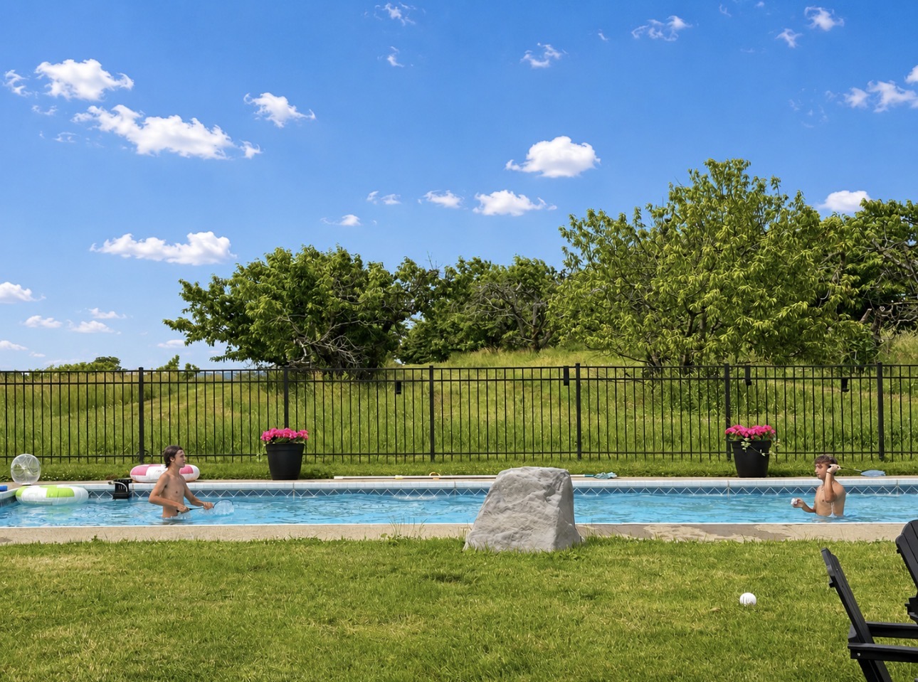 Pool days are the best days.