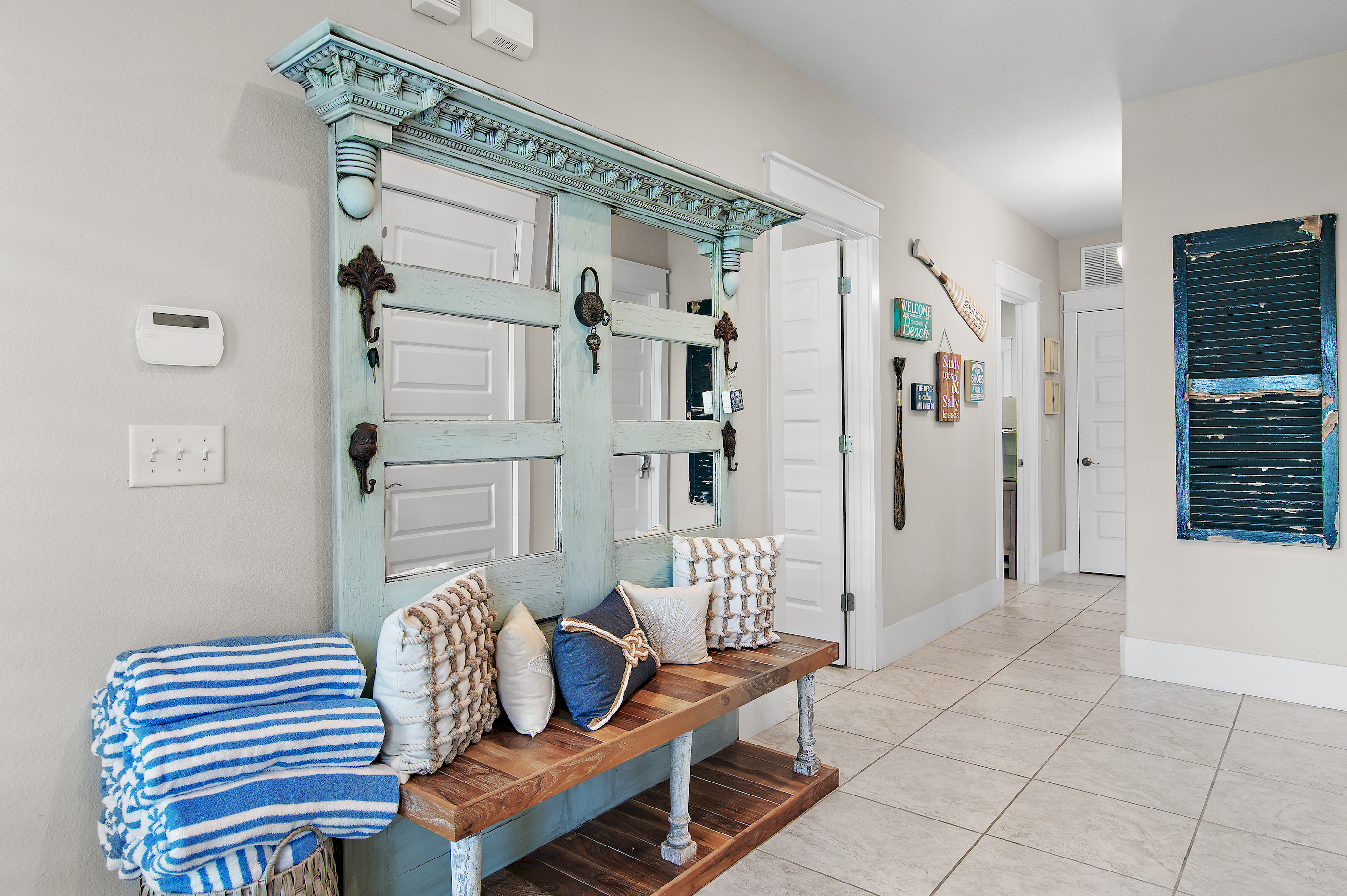A perfect spot to settle in and start your relaxing 30A getaway.