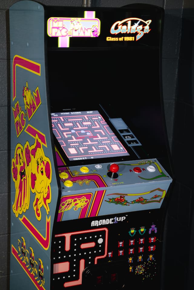 Relive the nostalgia with Pac-Man and other classic arcade games