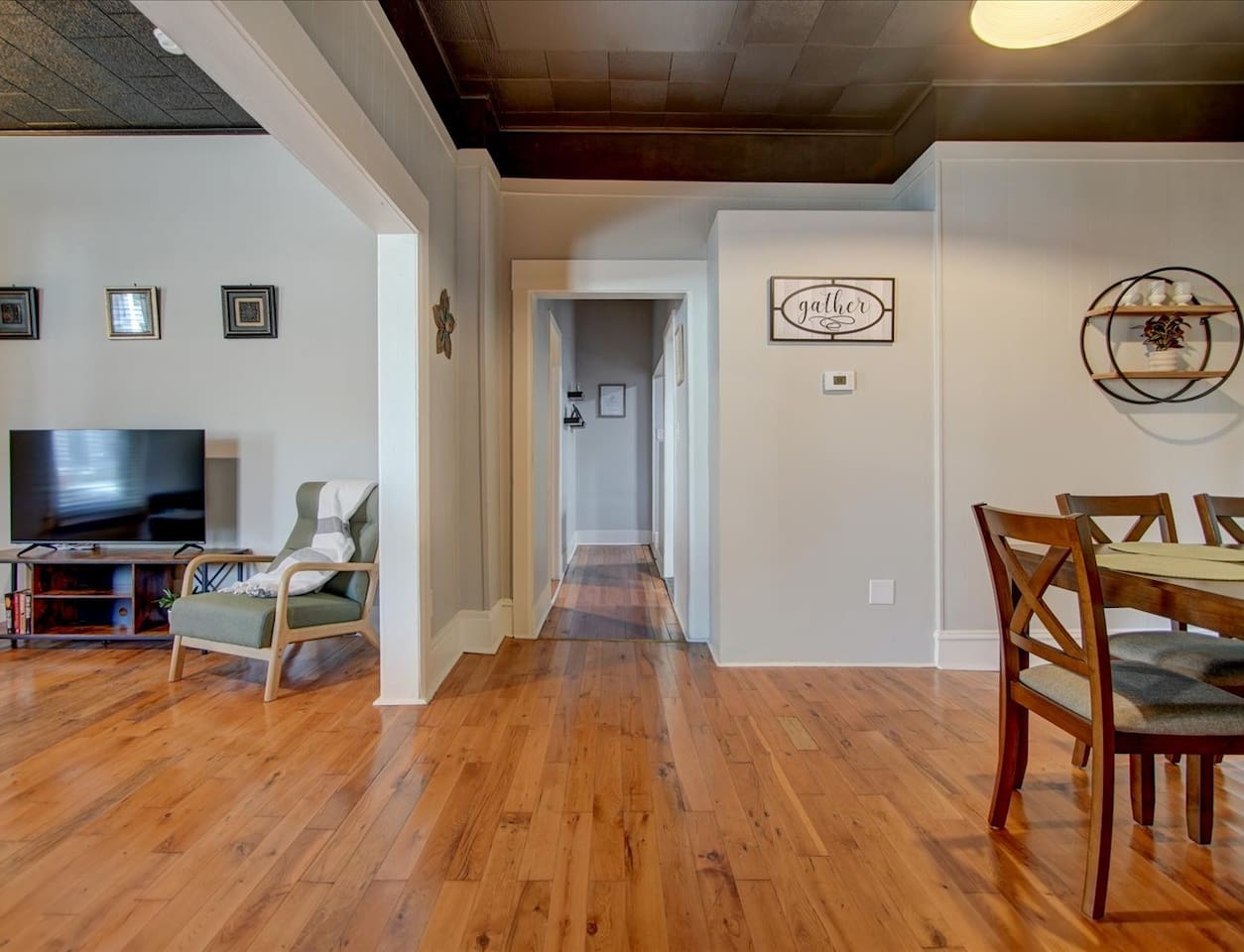 dining & living area