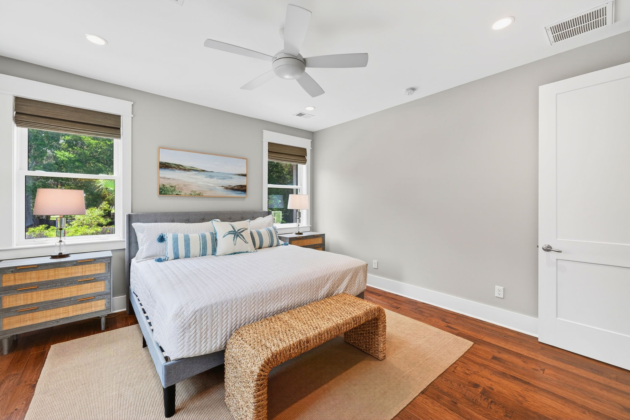 King Bedroom Suite 1 | Driftwood Dreams | 105 Forest Trail | Isle of Palms, SC | IOP Escapes