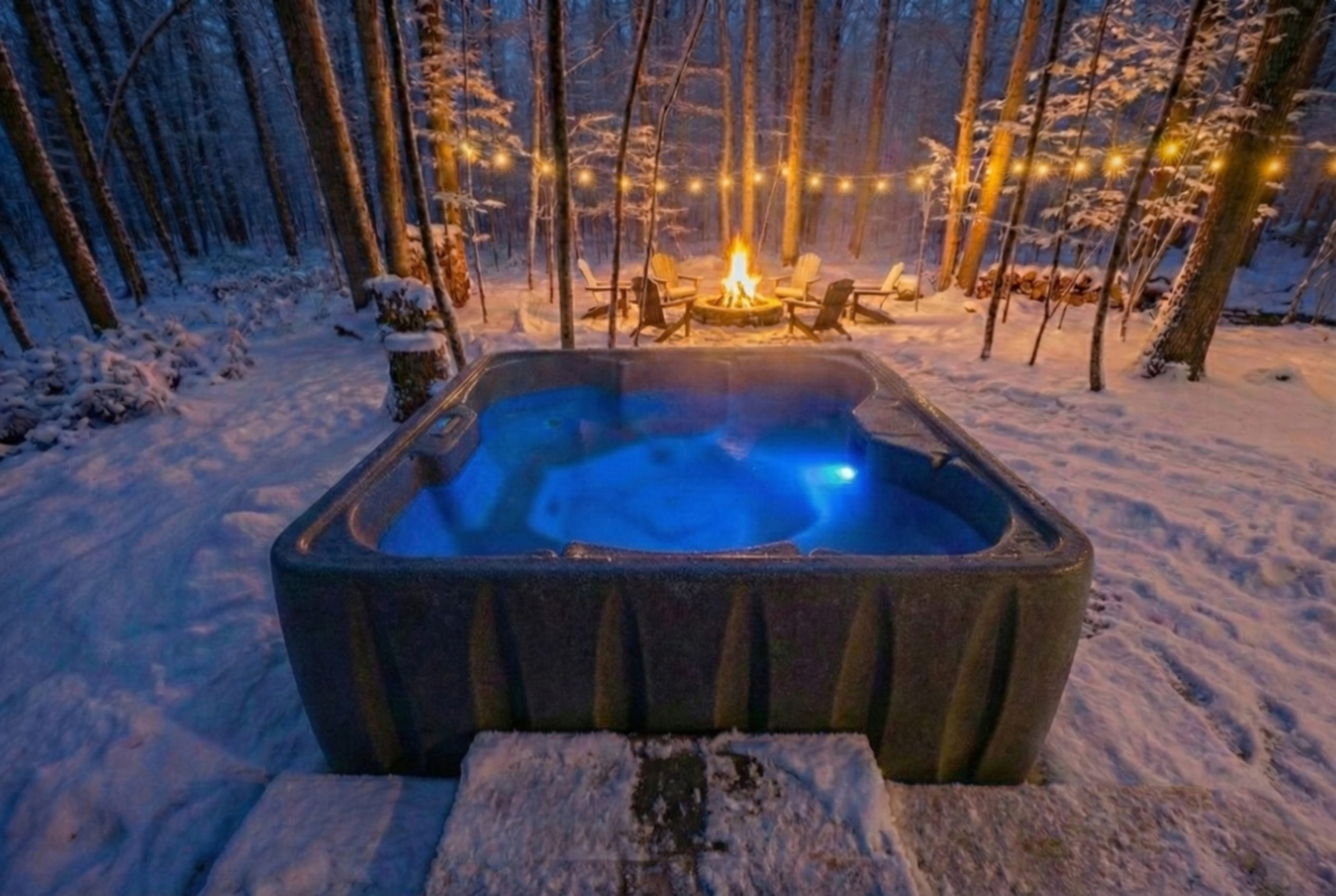 You can't beat the view - come soak under the stars