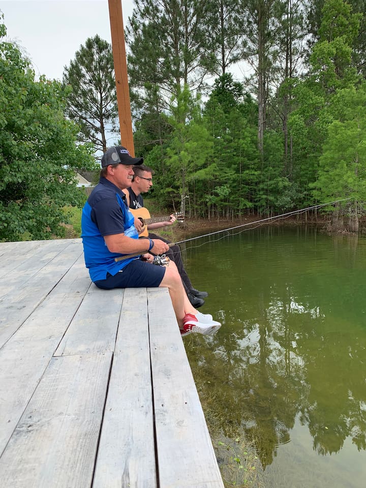 Feel free to bring your own fishing gear!