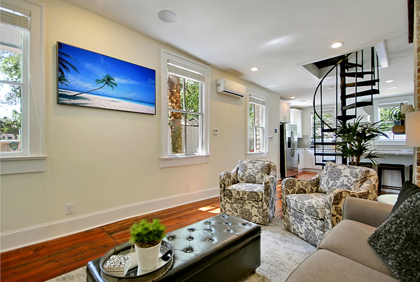 Enjoy smart tv while relaxing