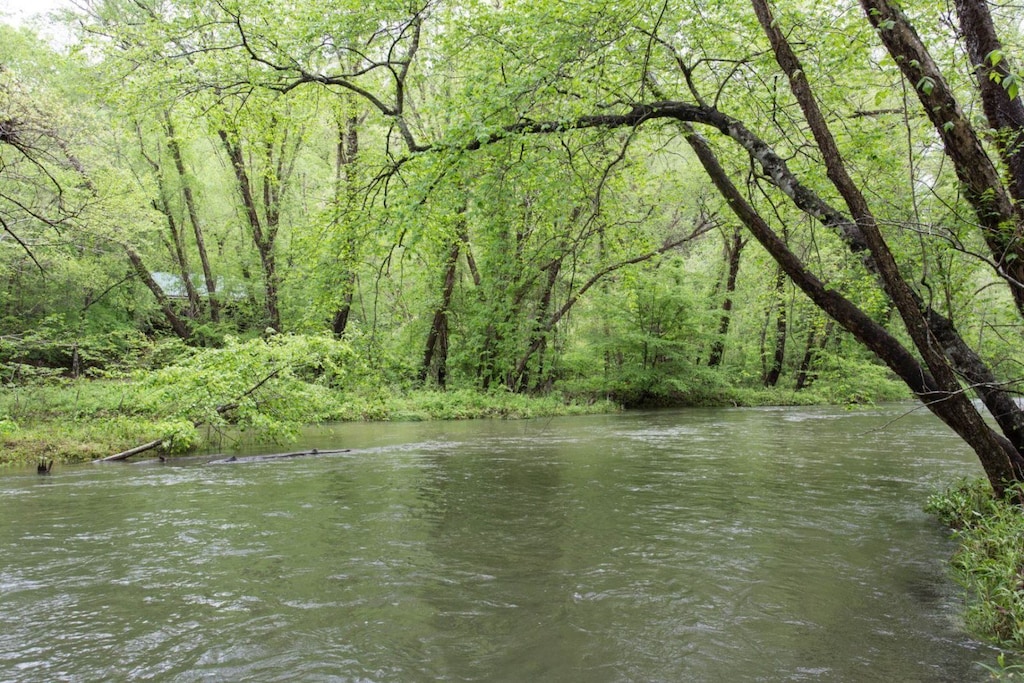 The river is worth the walk down.