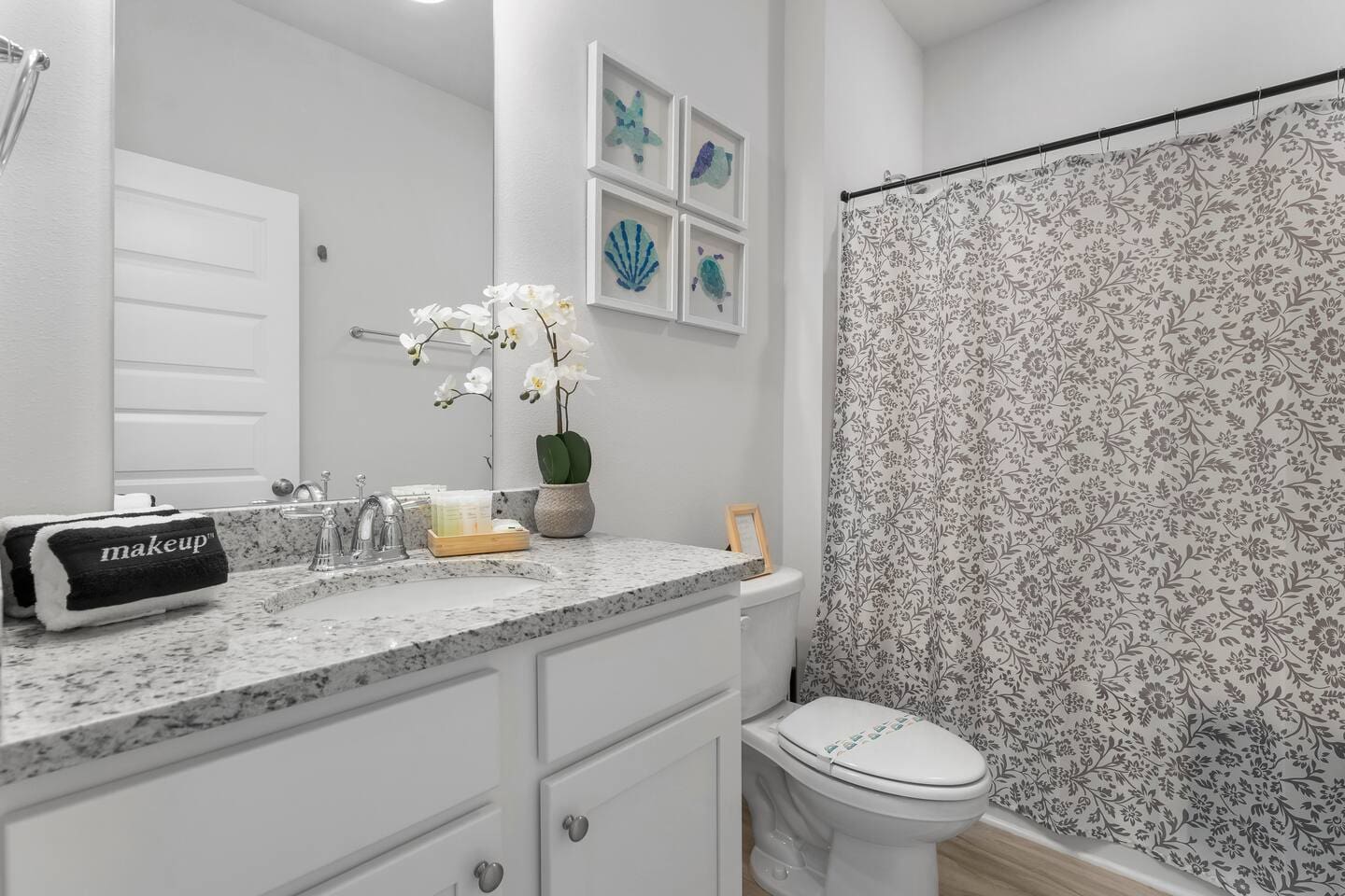 Intimate bathroom space with a soothing atmosphere.