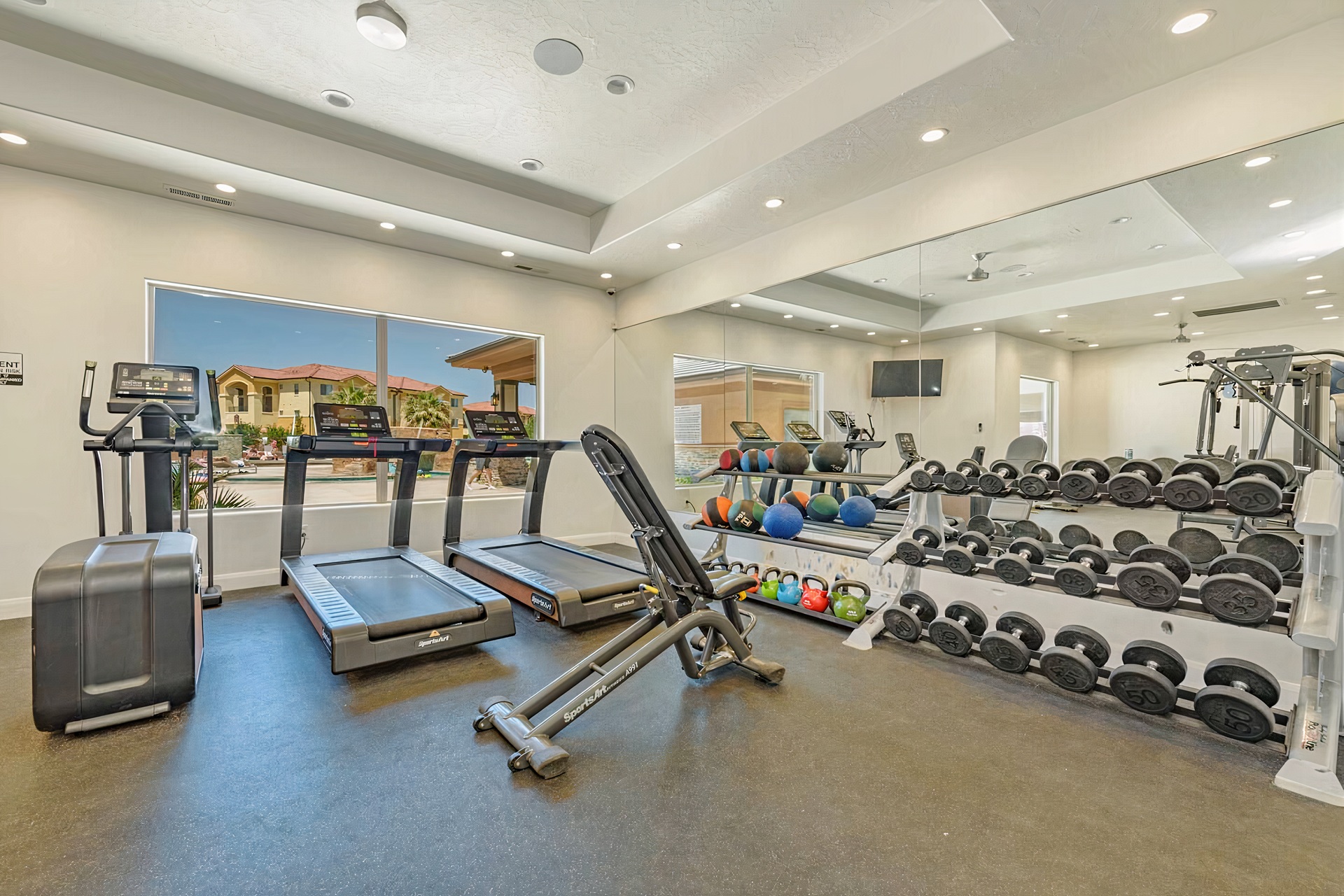 Fitness center access
