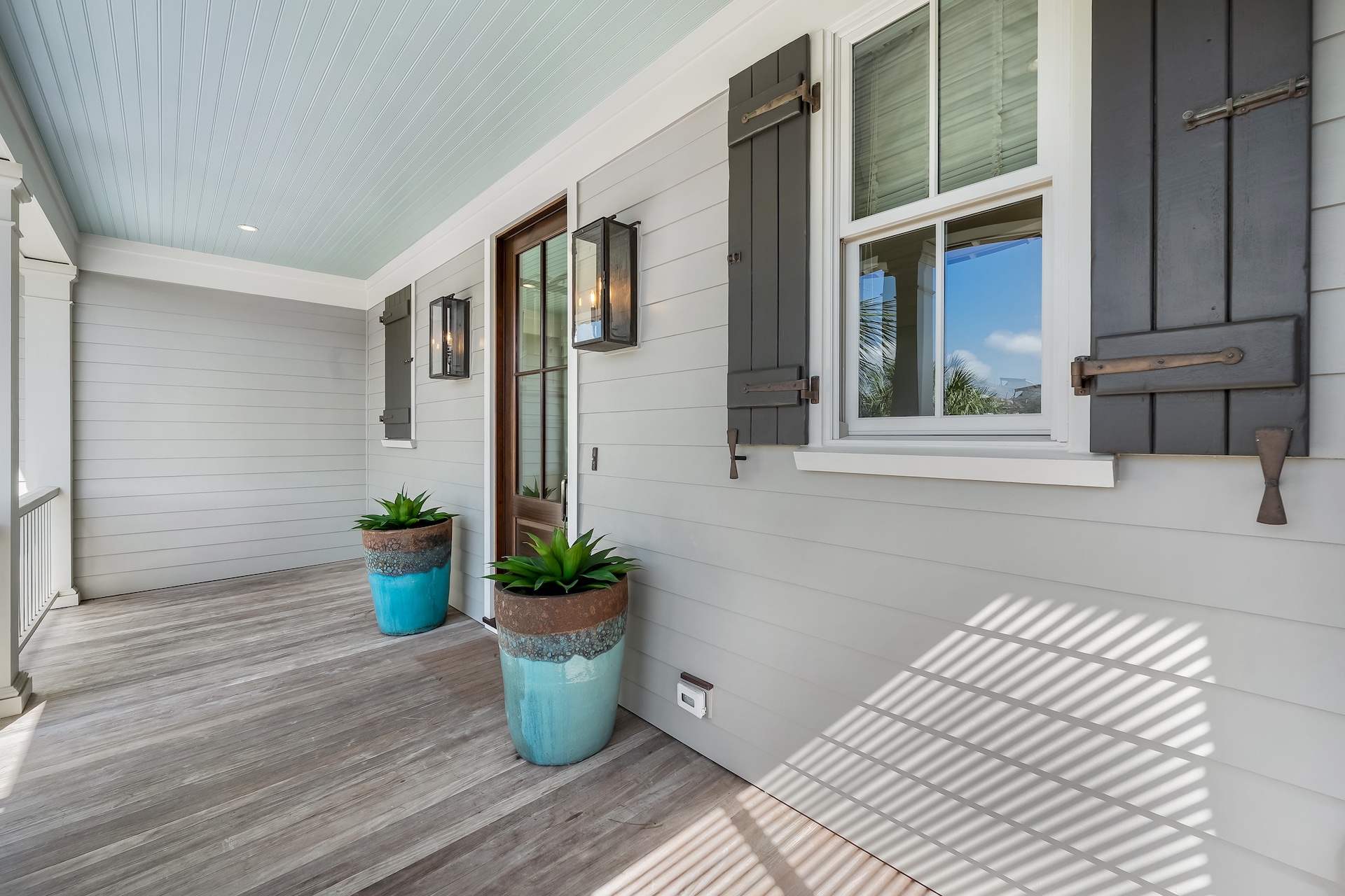 Front Porch | Beach Shelter | 3708 Palm Blvd | Isle of Palms, SC | IOP Escapes