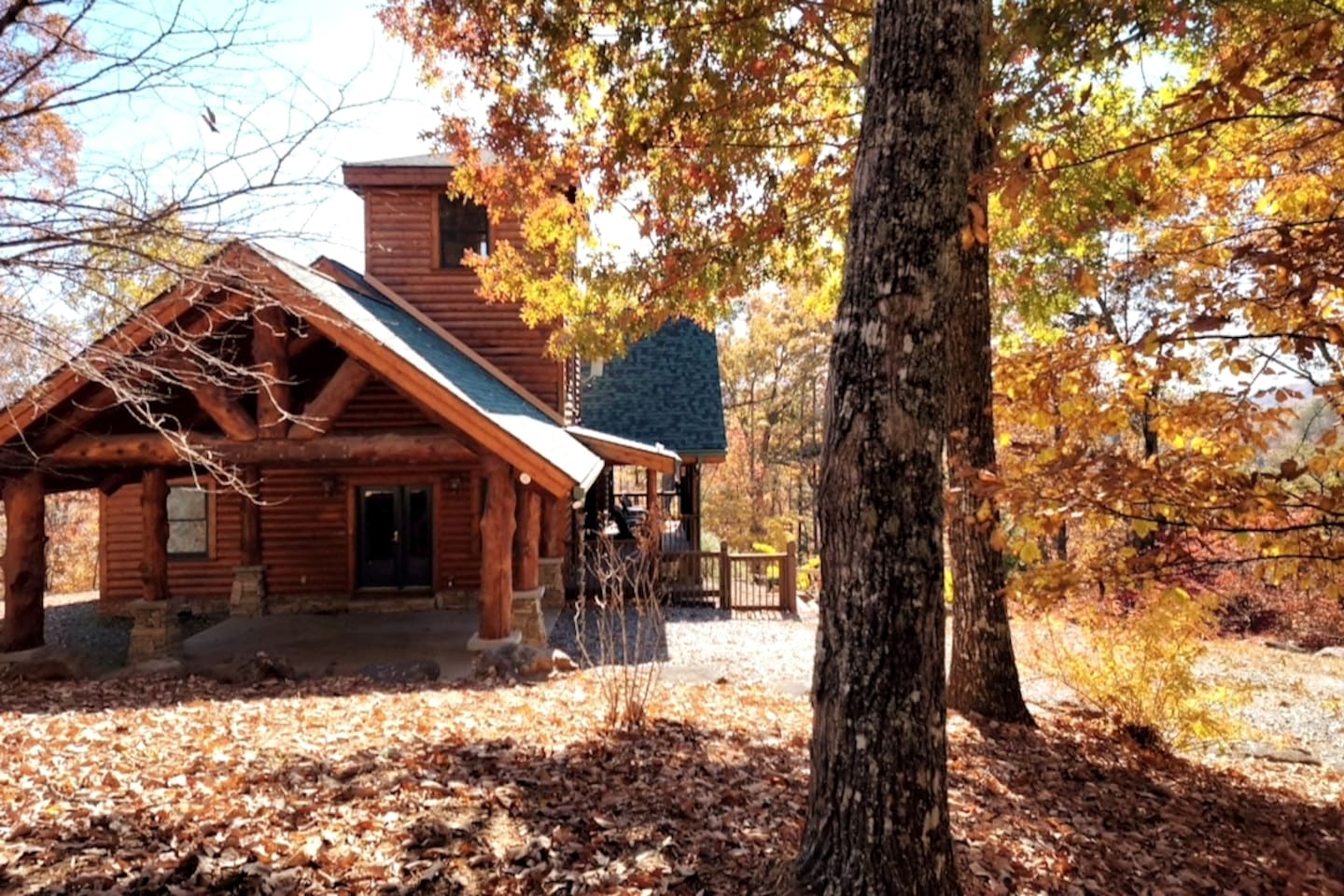 Front of cabin