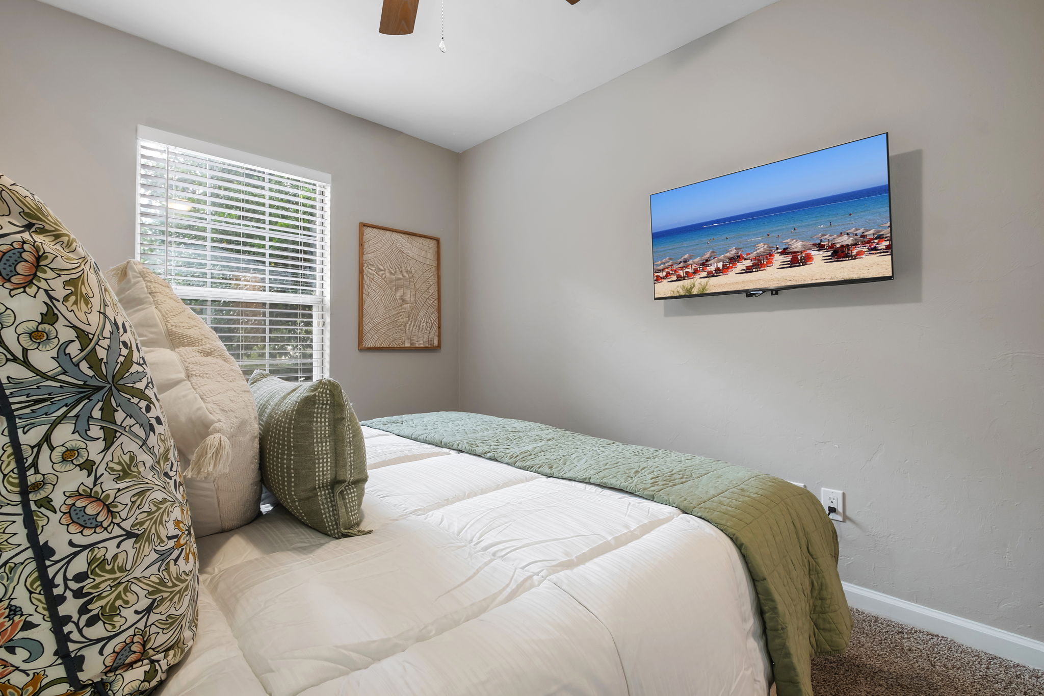 Spacious bedroom