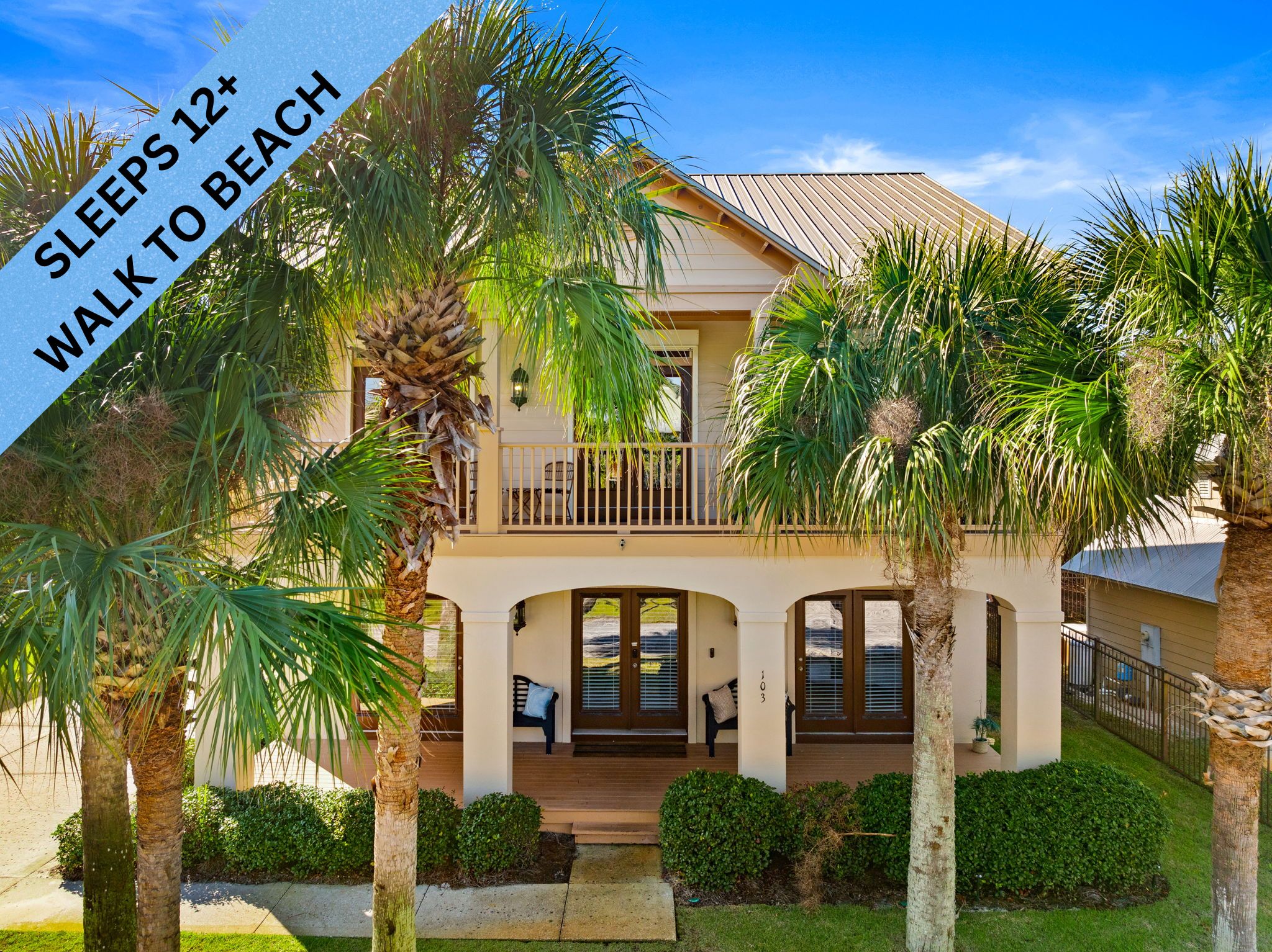 1 block from beach in the desirable West Panama City