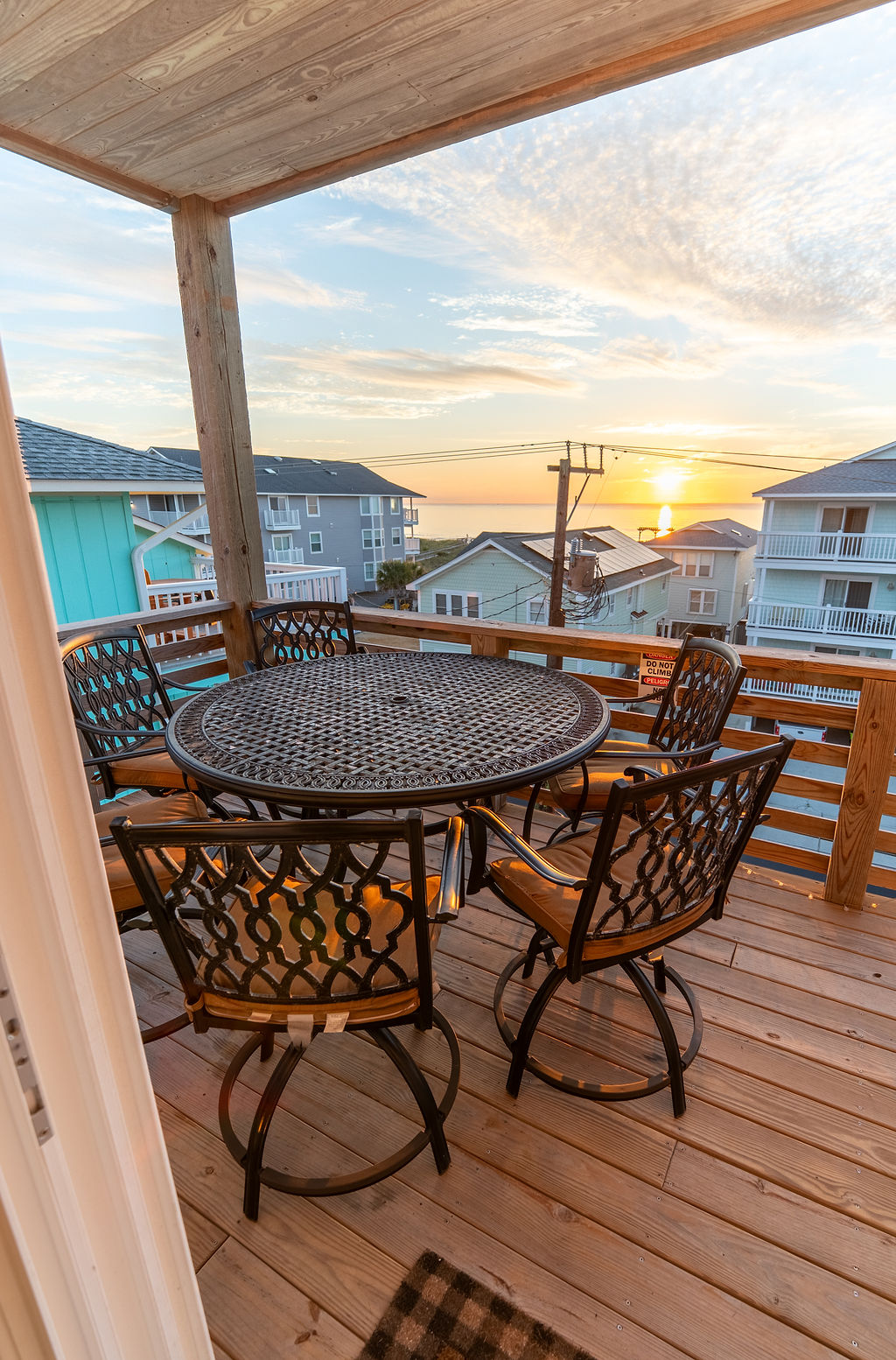 Deck dining
