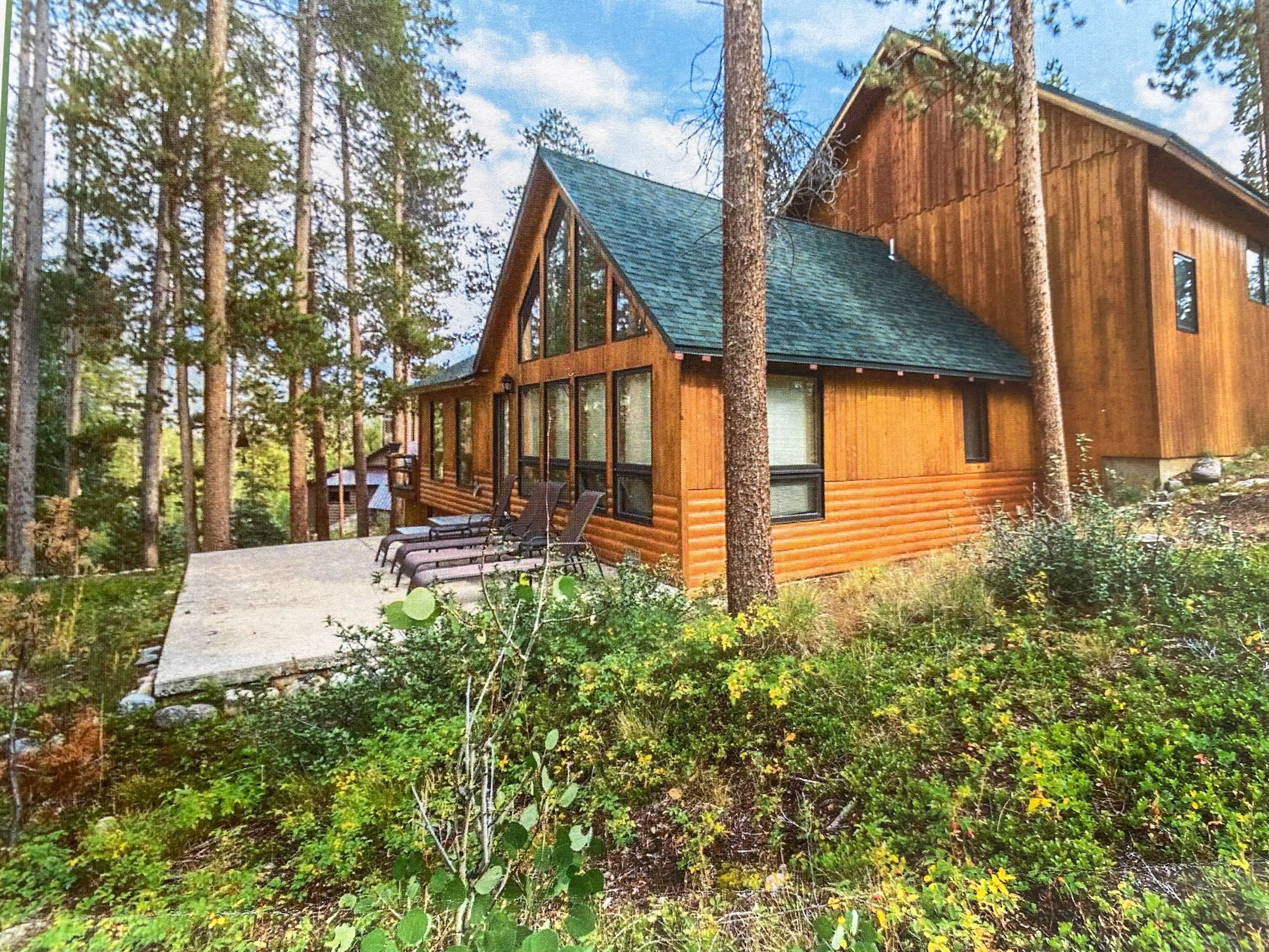 Back Patio with Lounge Seating