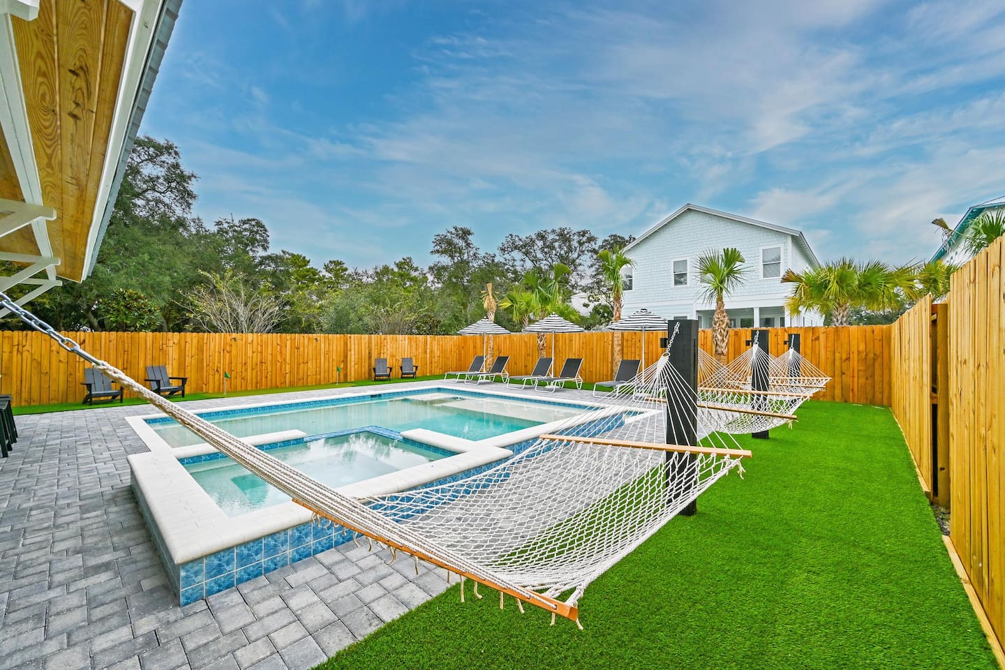 Large Poolside Hammocks 