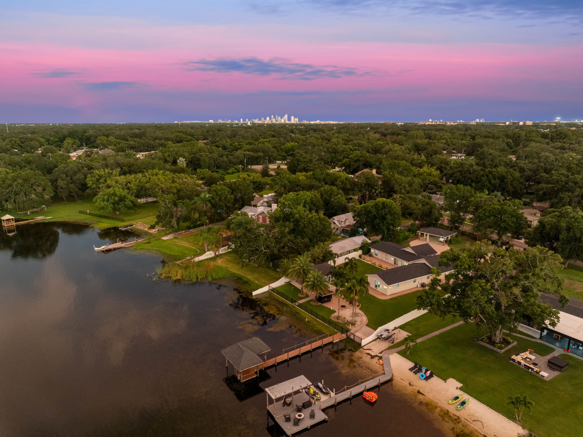 Aerial View of the Neighborhood
