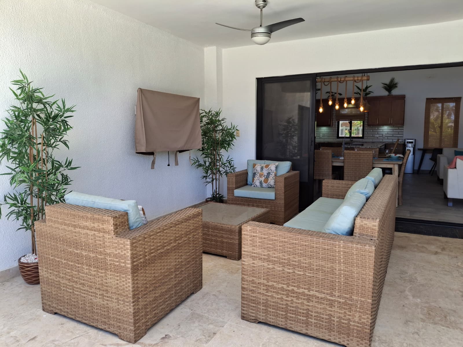 Outdoor seating