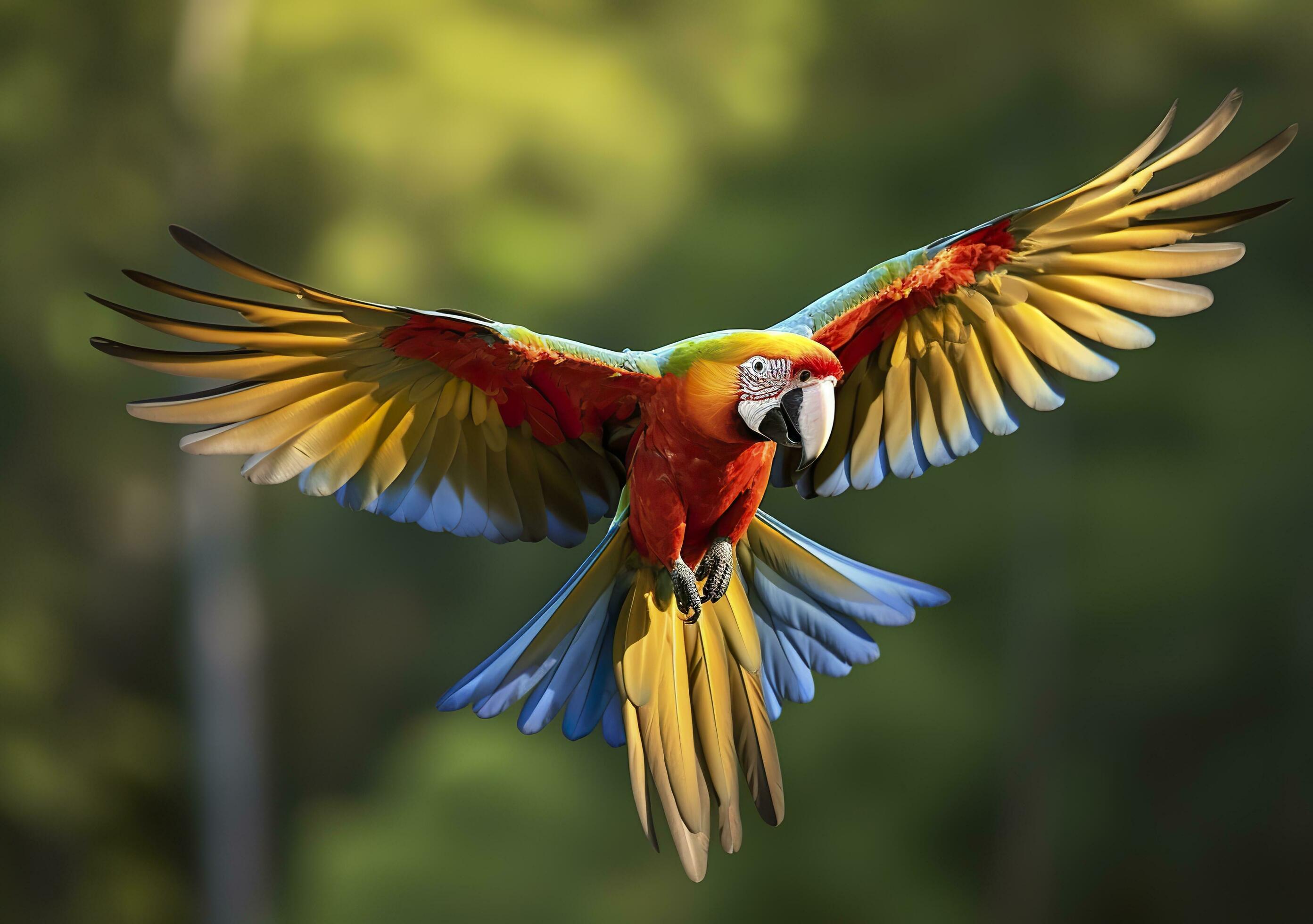 Macaws will say HI!