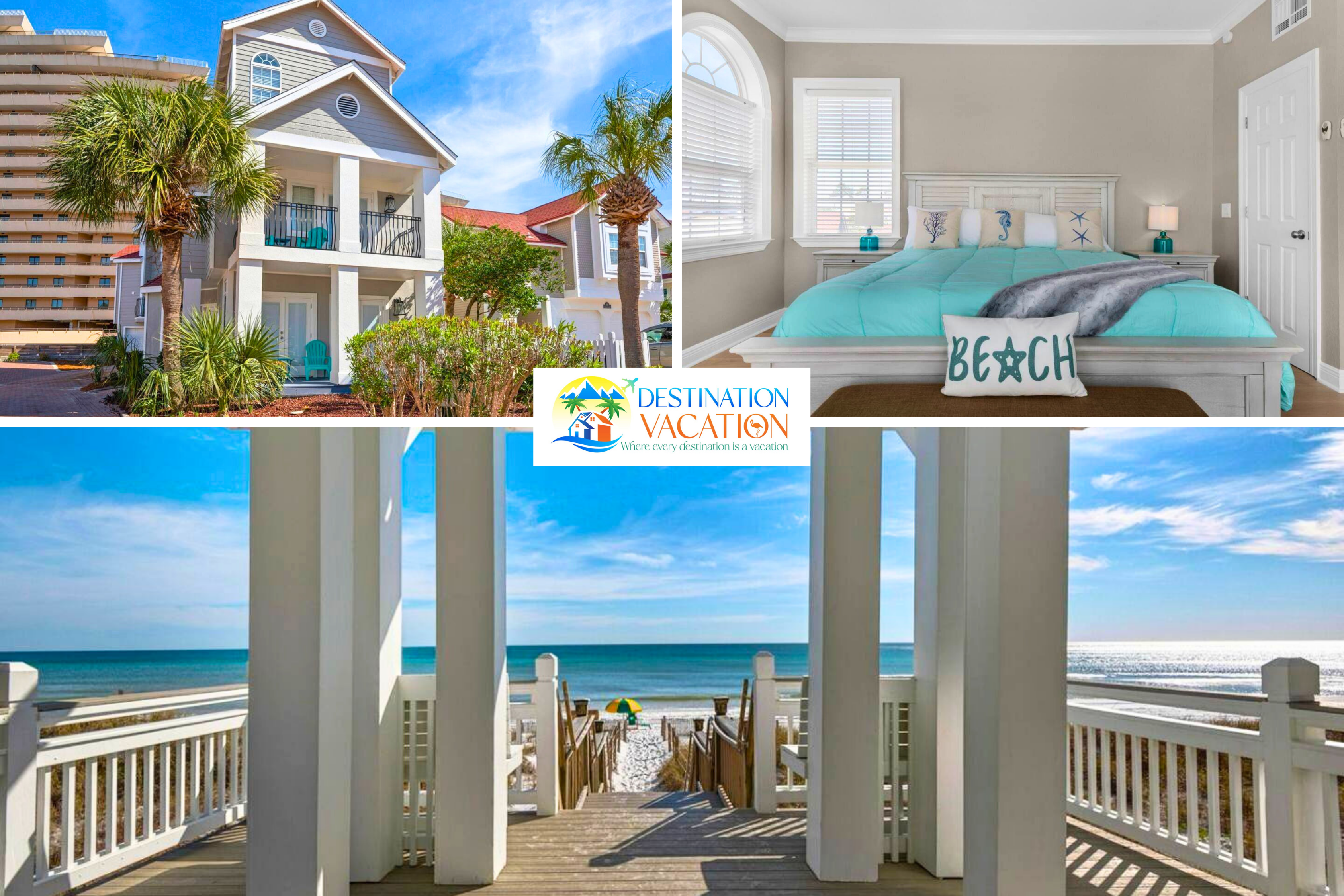 Your dream beach house begins with breathtaking coastal views.