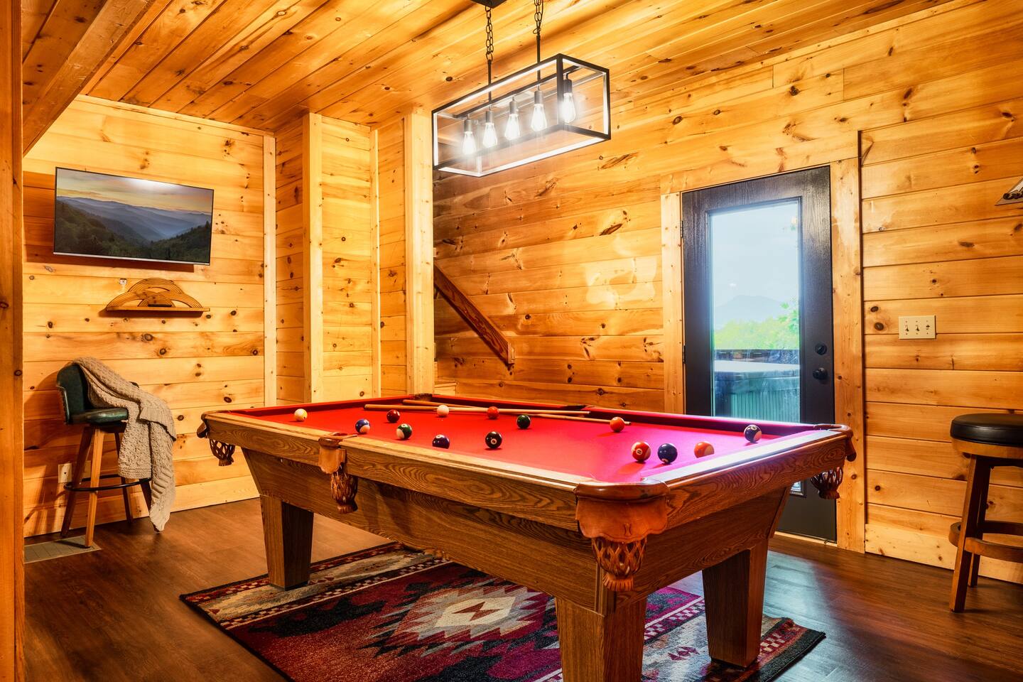 Lower level game room
