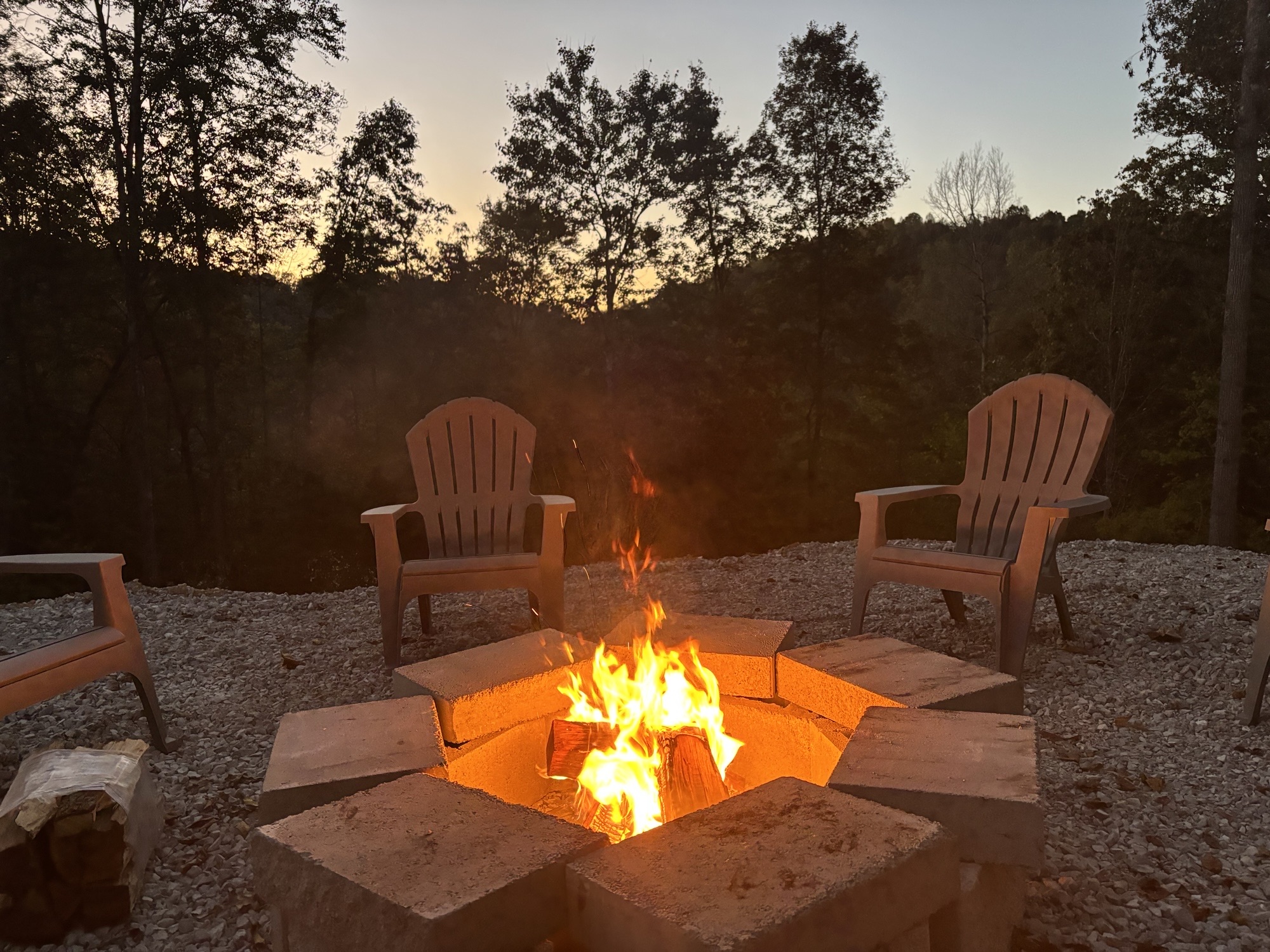 Enjoy life around a fire!