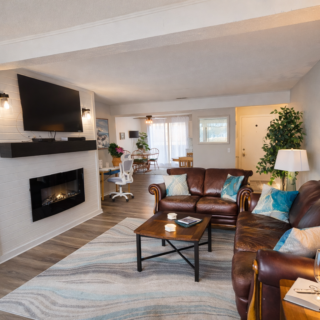 Tranquil retreat living area