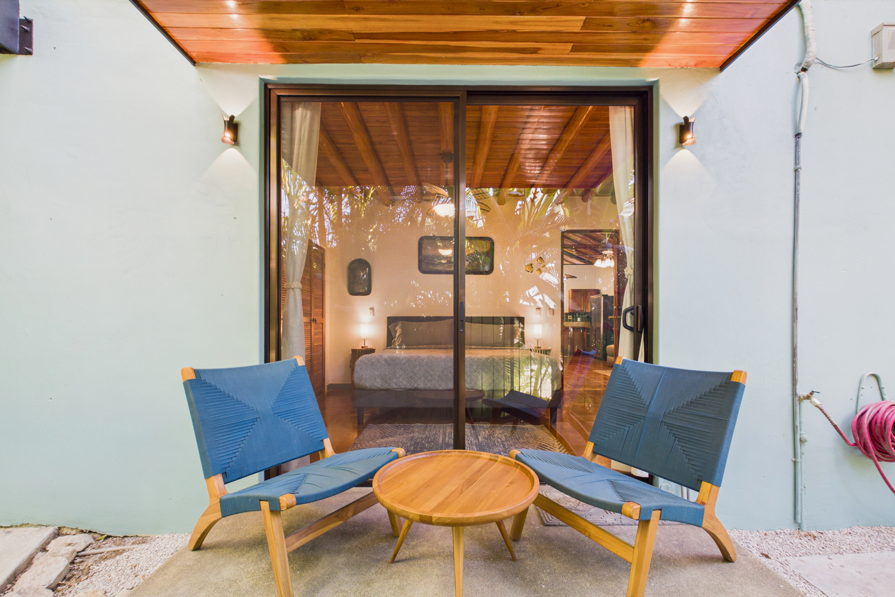Private patio off bedroom 1