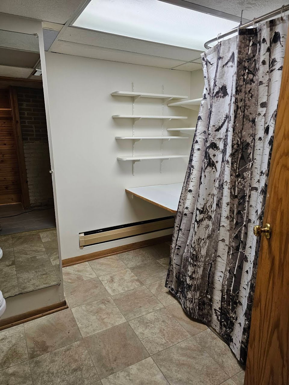 Bathroom with shower, tub, sink, and toilet