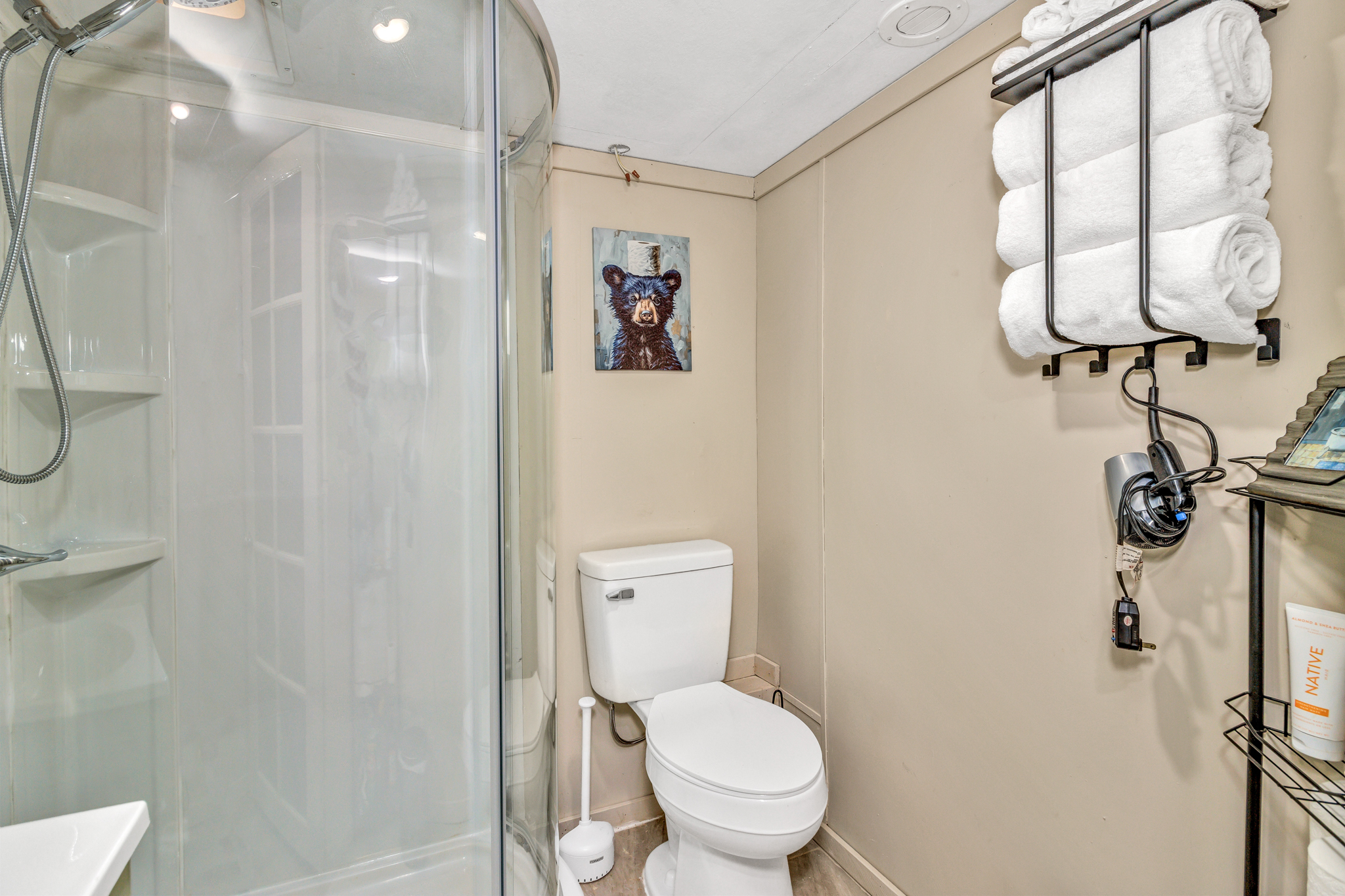 Bathroom with Shower