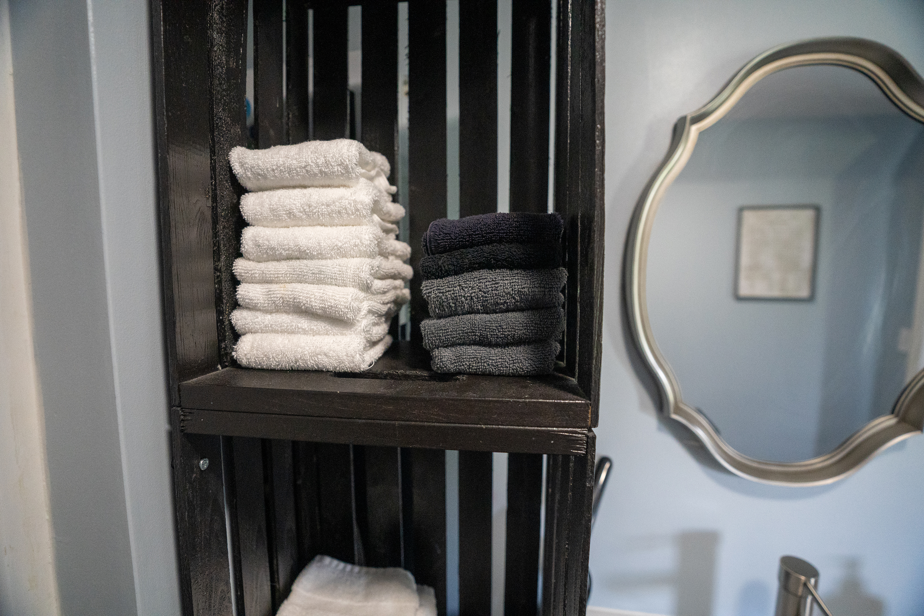 Towels included- just like a hotel