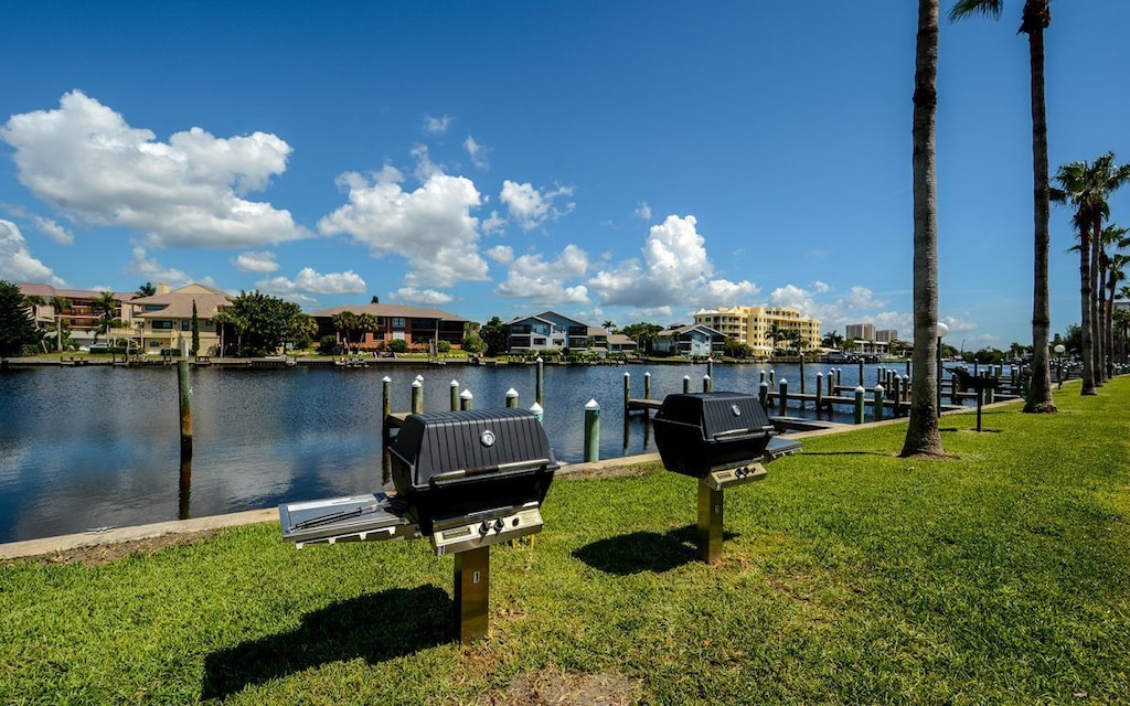 Grills for guests use