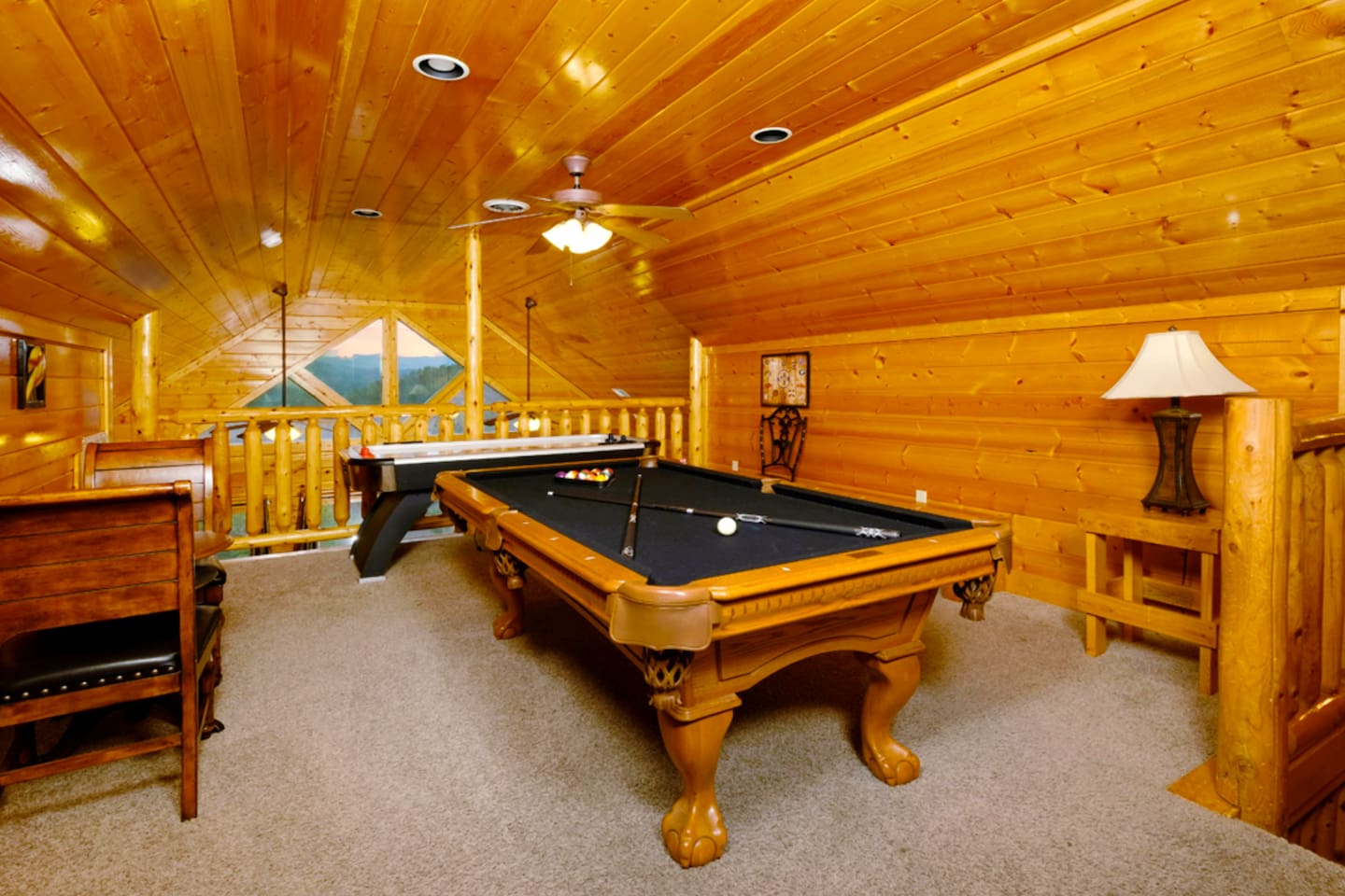 Loft game room (carpet removed and replaced with LVP)
