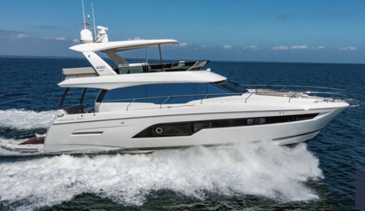 Rent the new Polaris 63 foot Prestige Yacht during your stay!