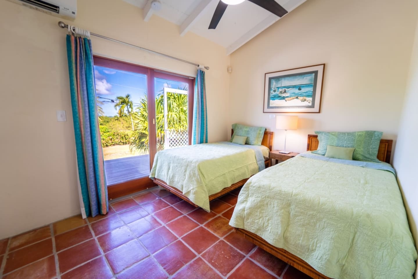 Bedroom 1 (2 Twin beds) - 
Request to convert to King
