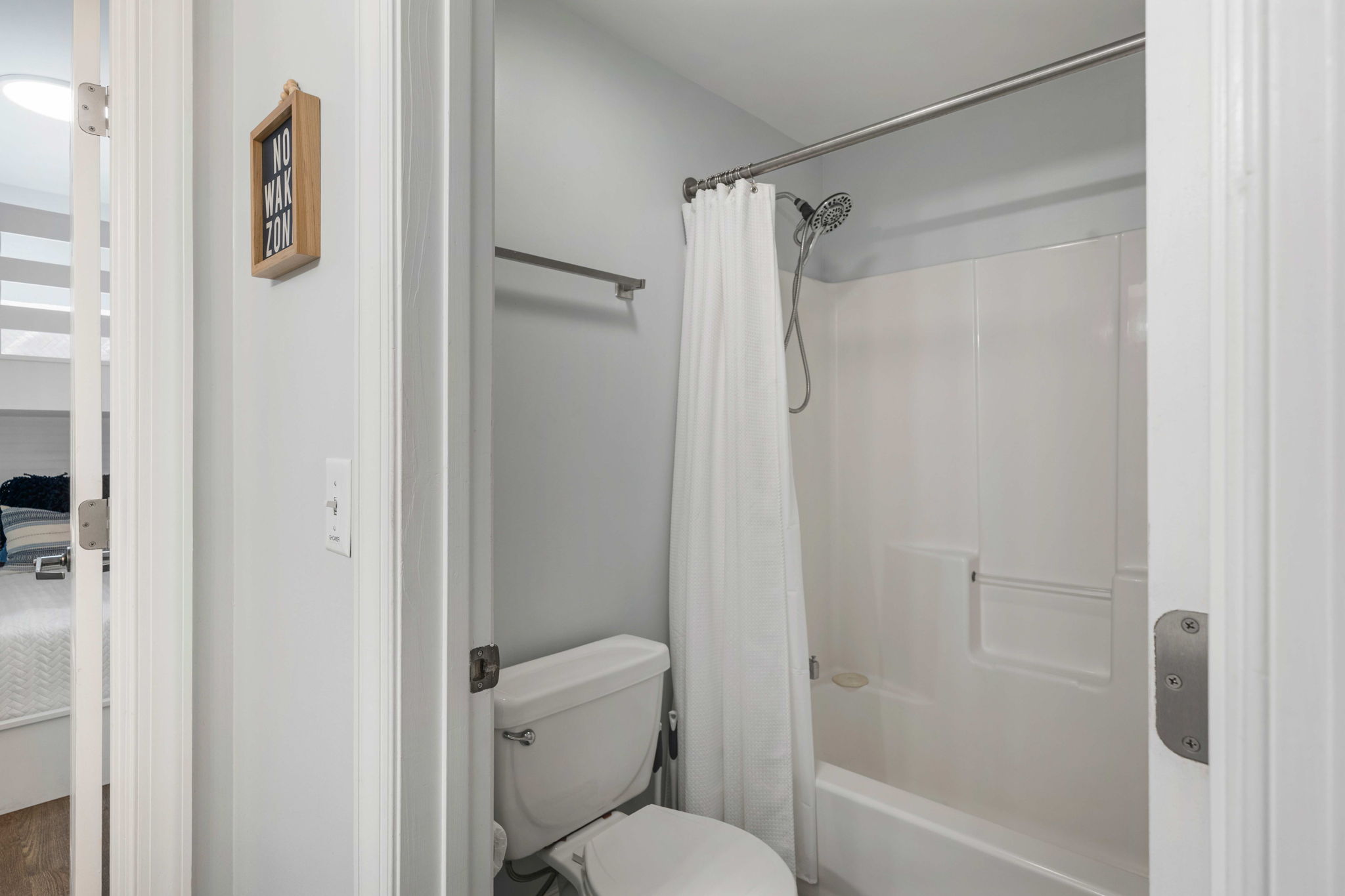 Bathroom 2: Jack n jill bath | Beach Breeze | Oceanview 202 | 1116 Ocean Blvd, Isle of Palms, SC | IOP Escapes