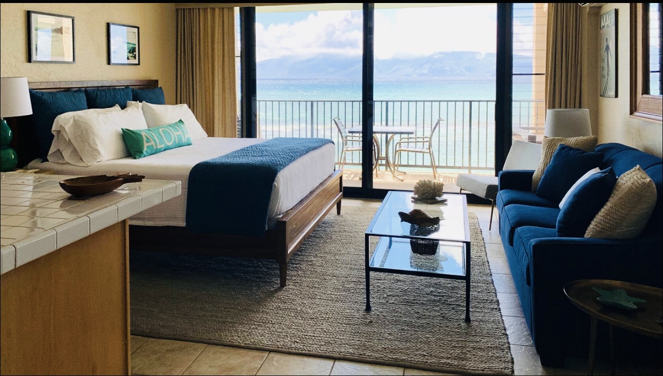 Warning: This king bed with ocean views may cause extended vacation syndrome