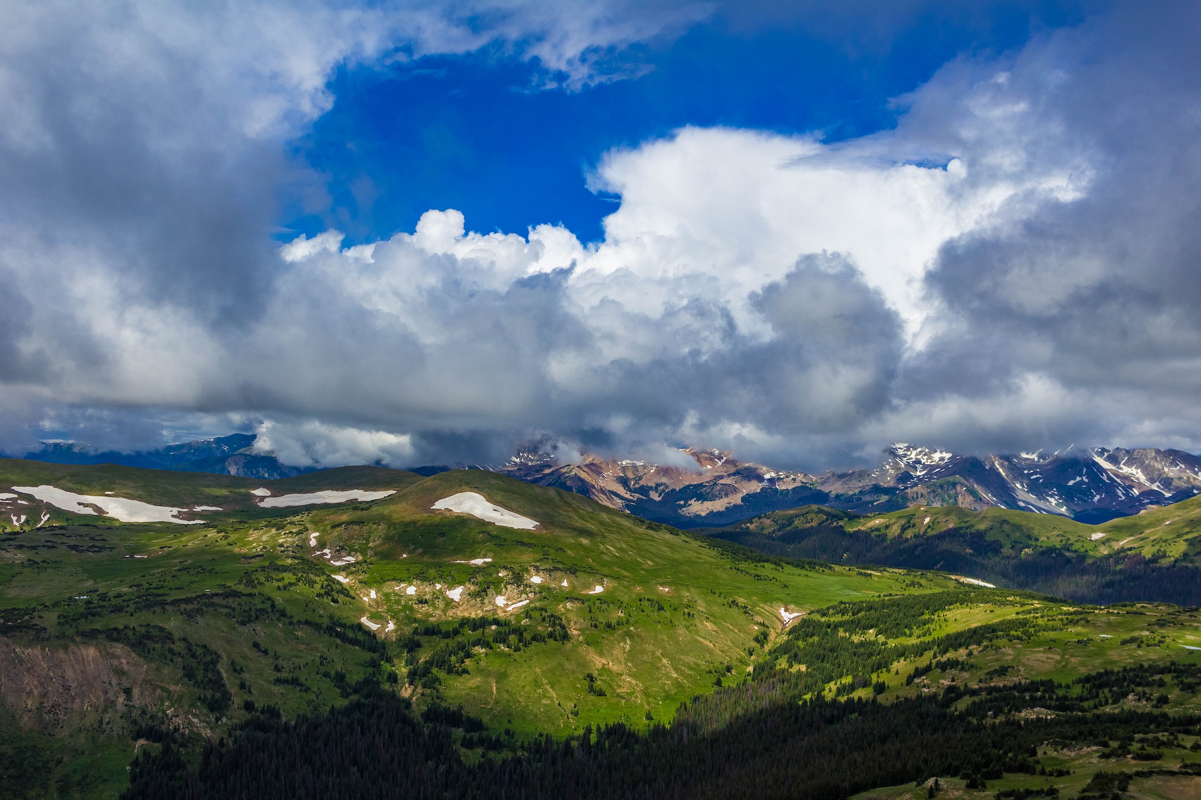 Open in the Summer, Trail Ridge Road, Rocky Mountain National Park