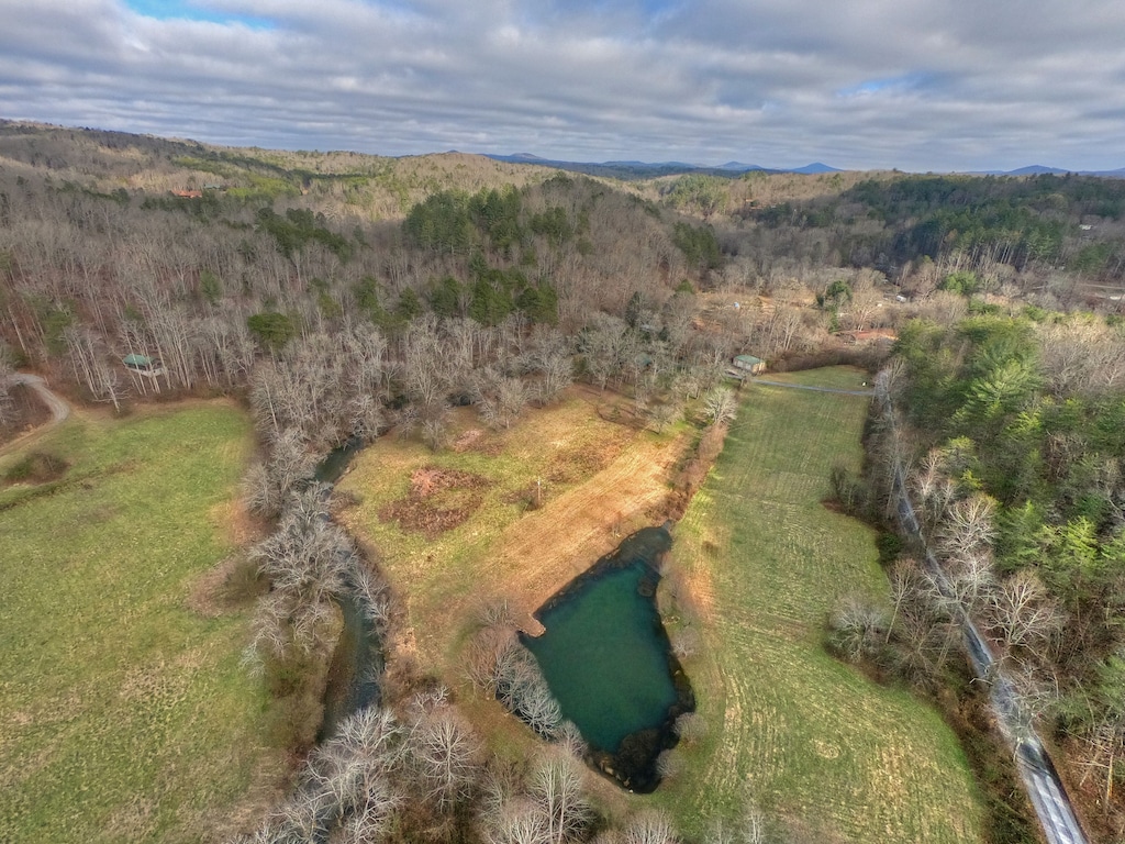 10 acres to explore, including a cool mountain trout stream 