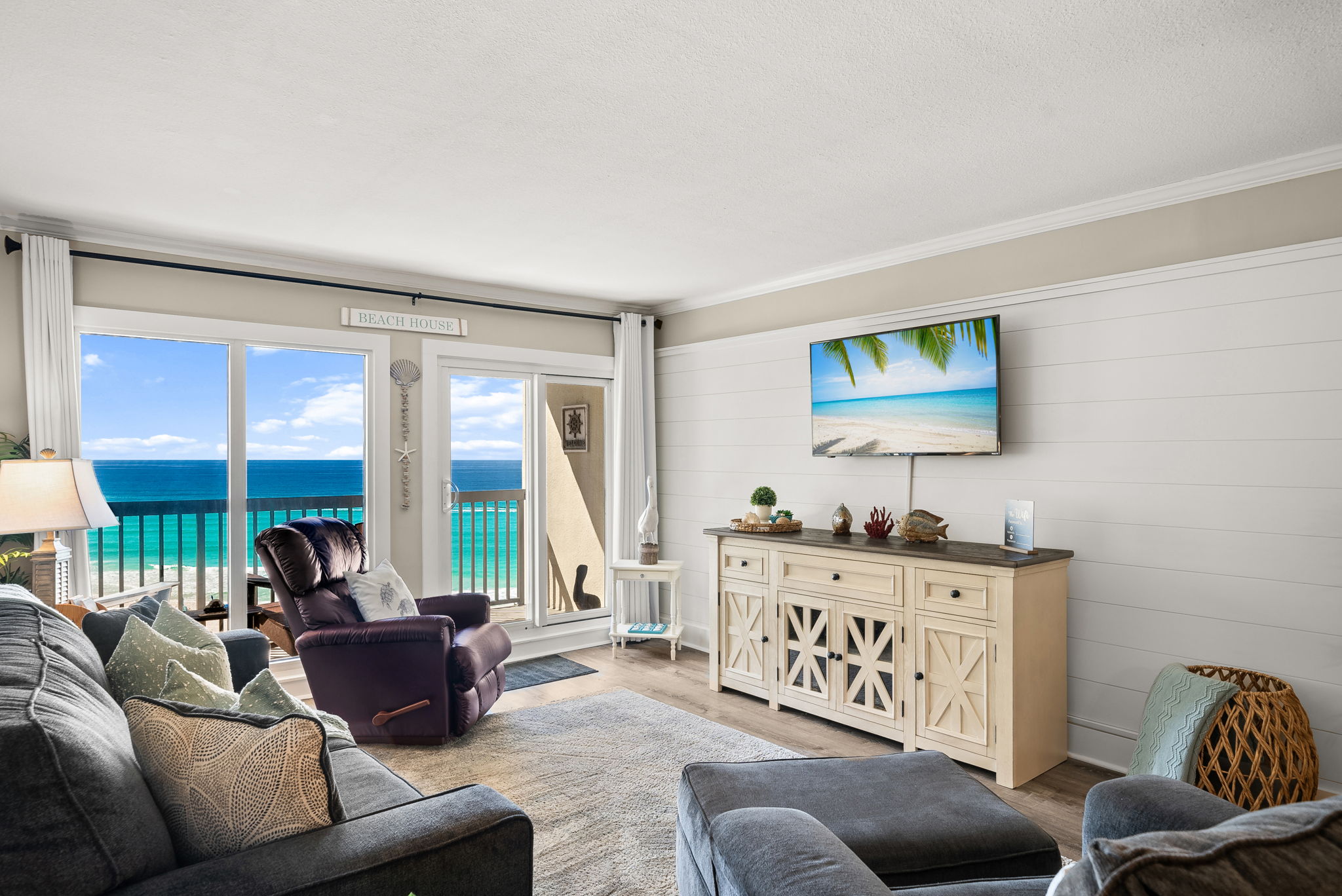 Living Room with an Ocean View