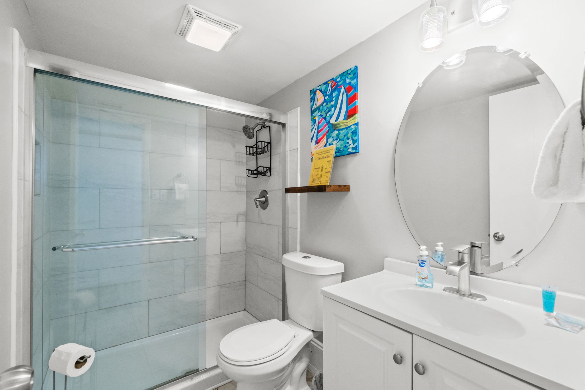 Bathroom with Shower