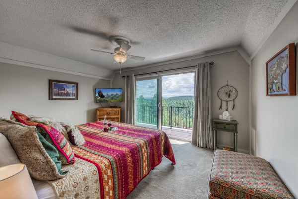 Wake up to stunning nature views right from your bedroom, with a private balcony to step out and fully immerse yourself in the beauty of the outdoors