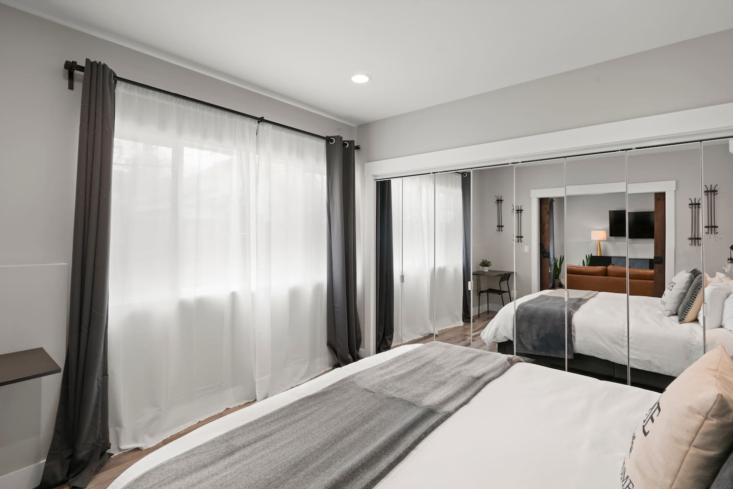 Drift off in darkness or wake to gentle morning light — each bedroom offers just the right setting for deep rest or a peaceful start to your day.