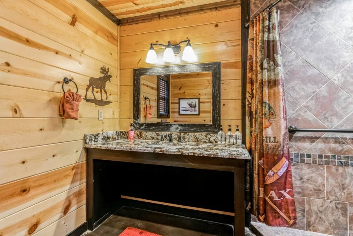 Refresh and recharge in the spa-inspired bathroom.
