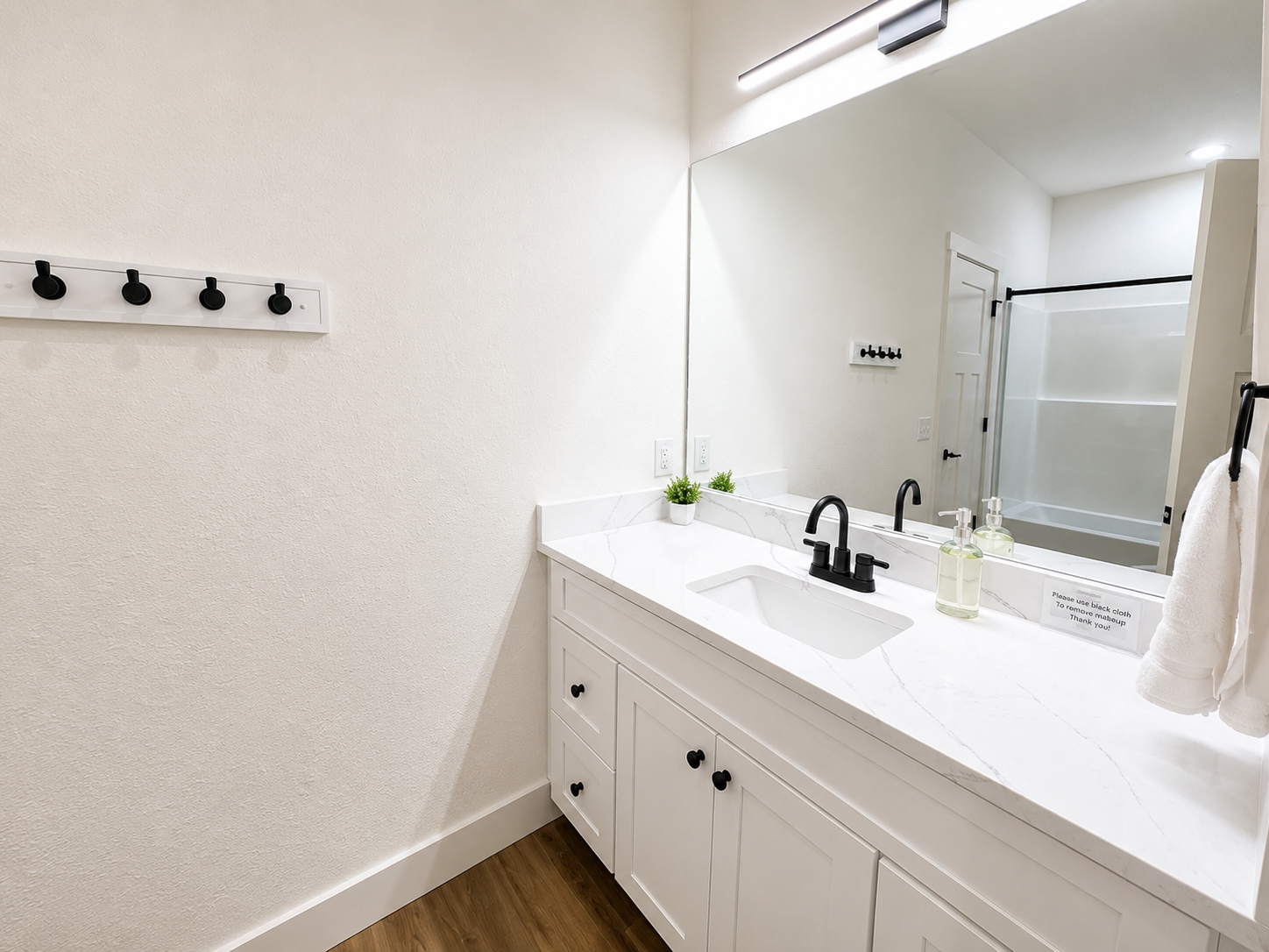 large shared bathroom